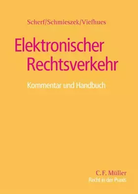 Couverture du produit · Elektronischer Rechtsverkehr (Recht in der Praxis)