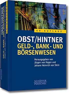 Couverture du produit · Geld-, Bank- und Börsenwesen.