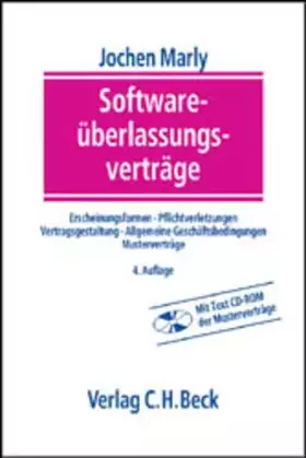Couverture du produit · Softwareüberlassungsverträge: Erscheinungsformen, Pflichtverletzungen, Vertragsgestaltung, Allgemeine Geschäftsbedingungen, Mus