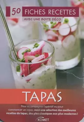 Couverture du produit · Rezeptbox Tapas. Für Kenner & Geniesser: 50 fiches recettes