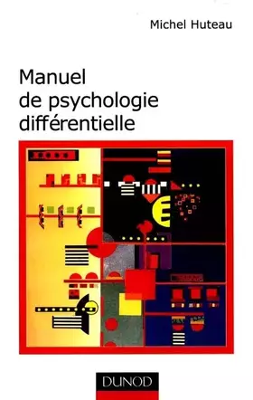 Couverture du produit · Manuel de psychologie différentielle
