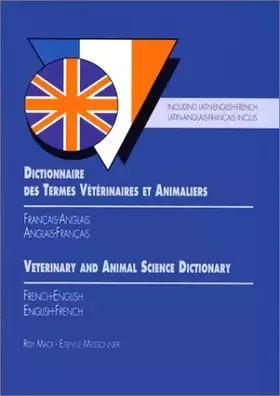 Couverture du produit · Dictionnaire des termes vétérinaires et animaliers français-anglais, anglais-français