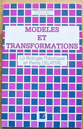 Couverture du produit · Modèles et transformations