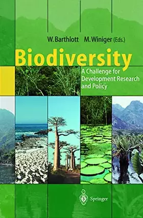 Couverture du produit · Biodiversity: A Challenge for Development Research and Policy