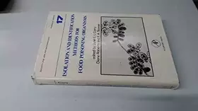 Couverture du produit · Isolation and Identification Methods for Food Poisoning Organisms, No.17 (TECHNICAL SERIES (SOCIETY FOR APPLIED BACTERIOLOGY))