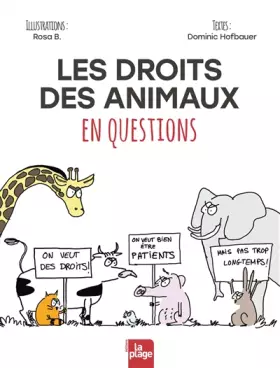 Couverture du produit · Les droits des animaux en questions