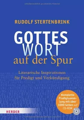 Couverture du produit · Gottes Wort auf der Spur: Literarische Inspirationen für Predigt und Verkündigung