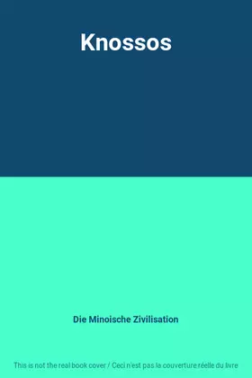 Couverture du produit · Knossos
