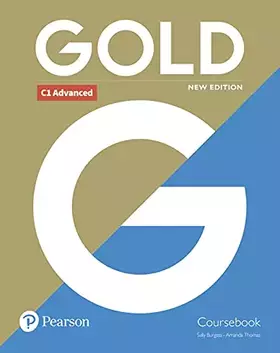Couverture du produit · Gold C1 Advanced New Edition Coursebook