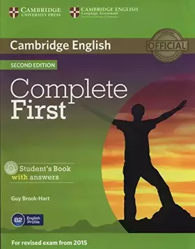 Couverture du produit · Complete First Student's Book with Answers with CD-ROM
