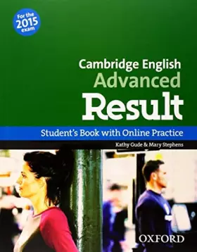Couverture du produit · CAE Result Student's Book with Online Practice 2015 Edition