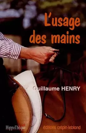 Couverture du produit · L'usage des mains