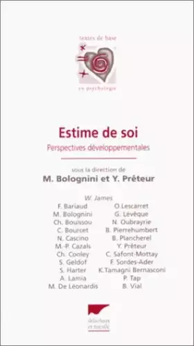 Couverture du produit · ESTIME DE SOI. : Perspectives développementales