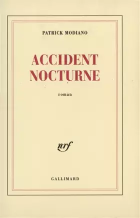 Couverture du produit · Accident nocturne