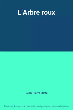 Couverture du produit · L'Arbre roux