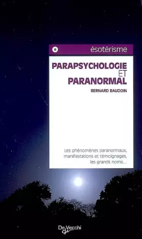 Couverture du produit · Parapsychologie et paranormal