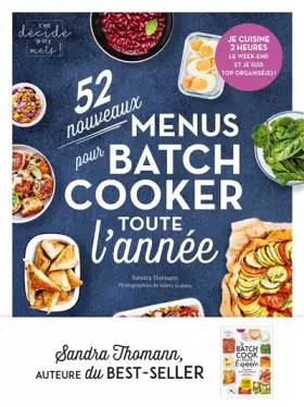 Couverture du produit · 52 nouveaux menus pour batch-cooker toute l'année