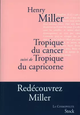Couverture du produit · Tropique du Cancer suivi de Tropique du Capricorne