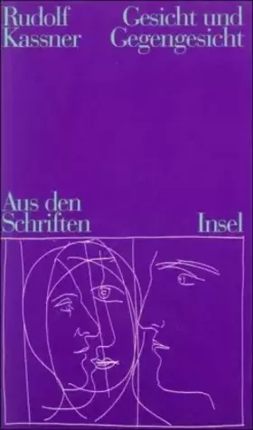 Couverture du produit · Gesicht und Gegengesicht: Aus den Schriften