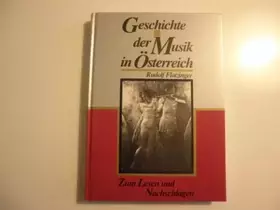 Couverture du produit · Geschichte der Musik in Österreich. Zum Lesen und Nachschlagen