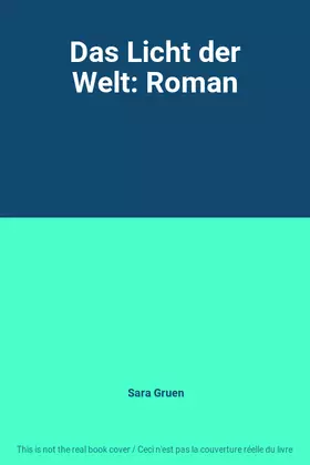 Couverture du produit · Das Licht der Welt: Roman