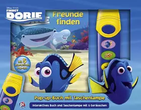 Couverture du produit · Findet Dorie - Freunde finden - Pop-up-Buch mit Taschenlampe - 5 Sounds - Buch zum Film