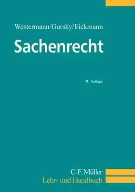 Couverture du produit · Sachenrecht (C.F. Müller Lehr- und Handbuch)
