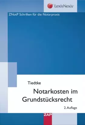 Couverture du produit · Notarkosten im Grundstücksrecht