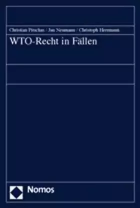Couverture du produit · WTO-Recht in Fällen