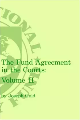 Couverture du produit · The Fund Agreement in the Courts: Volume 2