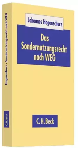 Couverture du produit · Das Sondernutzungsrecht nach dem Wohnungseigentumsgesetz