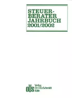 Couverture du produit · Steuerberater-Jahrbuch / Steuerberater-Jahrbuch: 2001/2002