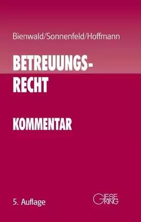 Couverture du produit · Betreuungsrecht: Kommentar