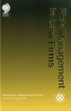 Couverture du produit · Risk Management in Law Firms: Strategies for Safeguarding the Future
