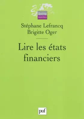 Couverture du produit · Lire les états financiers