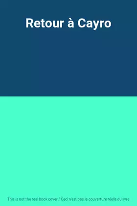 Couverture du produit · Retour à Cayro