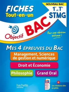 Couverture du produit · Objectif BAC Fiches Tout-en-un 1re et Tle STMG
