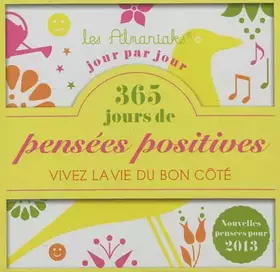 Couverture du produit · 365 jours de pensées positives 2013