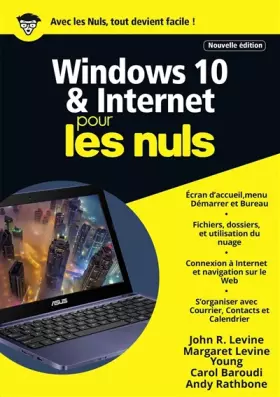 Couverture du produit · Windows 10 et Internet pour les Nuls mégapoche, 2e édition