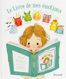 Couverture du produit · Le livre de mes émotions – Livre à volets et rabats – À partir de 3 ans