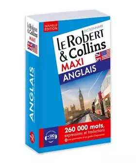 Couverture du produit · Dictionnaire Le Robert & Collins Maxi Anglais - Nouvelle Édition