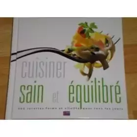 Couverture du produit · Cuisiner sain et équilibré