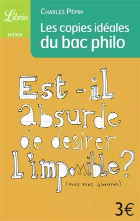 Couverture du produit · Les copies idéales du Bac philo