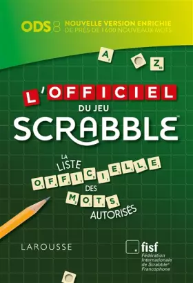 Couverture du produit · L'Officiel du jeu Scrabble®