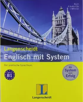 Couverture du produit · Langenscheidt Englisch mit System - Set mit Buch, 4 Audio-CDs und 1 MP3-CD: Der praktische Sprachkurs