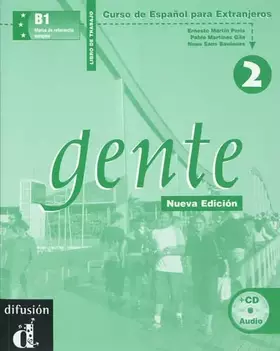 Couverture du produit · Gente 2 : Libro de trabajo (1CD audio)