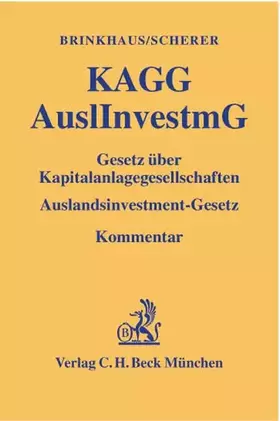 Couverture du produit · Gesetz über Kapitalanlagegesellschaften, Auslandsinvestment-Gesetz (Gelbe Erläuterungsbücher)