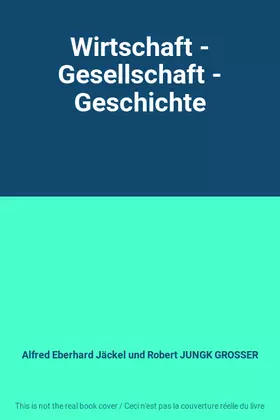 Couverture du produit · Wirtschaft - Gesellschaft - Geschichte