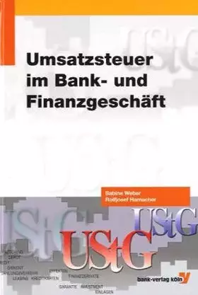 Couverture du produit · Umsatzsteuer im Finanzgeschäft