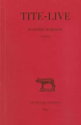 Couverture du produit · Histoire romaine, tome 2 : Livre II